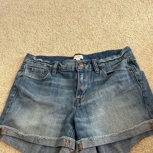 J. Crew Blue Denim Jean Shorts